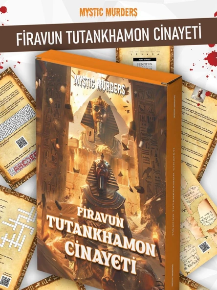 DEDEKTİF VAKA ÇÖZME OYUNU FİRAVUN TUTANKHAMON CİNAYET DAVASI
