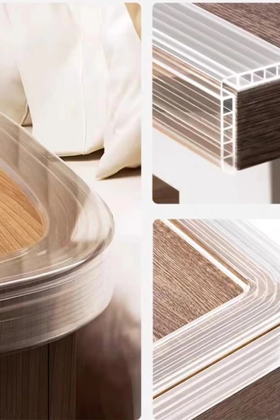 Agubugu Baby – Hava Yastıklı Geniş PVC Kenar Koruyucu – 2 Metre - 6