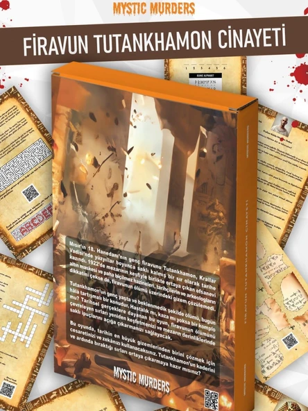 DEDEKTİF VAKA ÇÖZME OYUNU FİRAVUN TUTANKHAMON CİNAYET DAVASI - 2