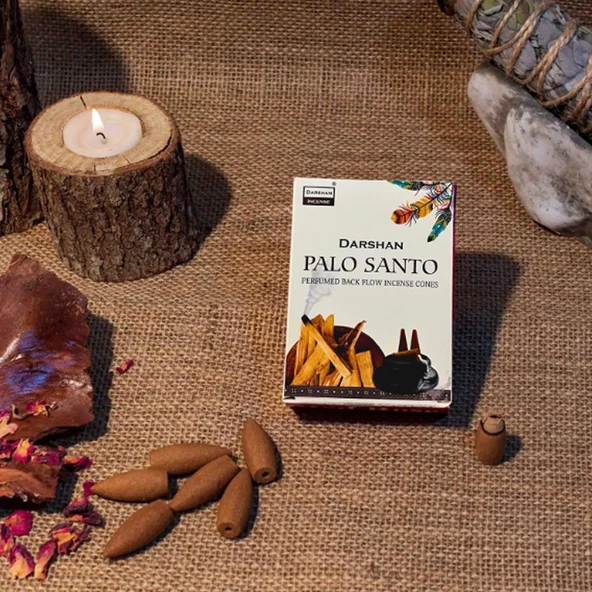 PALO SANTO KOKULU GERİ AKIŞ CONES TÜTSÜ