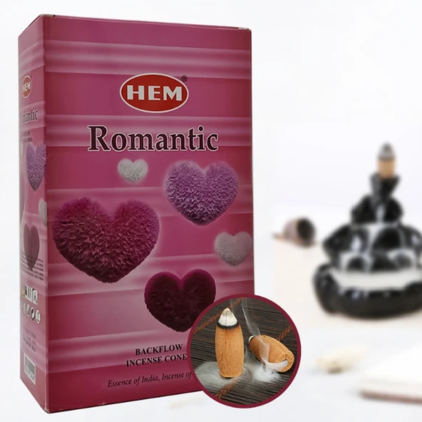 ROMANTİC ROMANTİK BACK FLOW GERİ AKIŞ TÜTSÜ 10 LU
