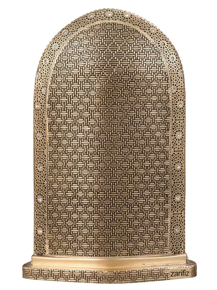 SAATLİ MİHRAP BOYTU ORTA BOY SARI RENK BİBLO - 3