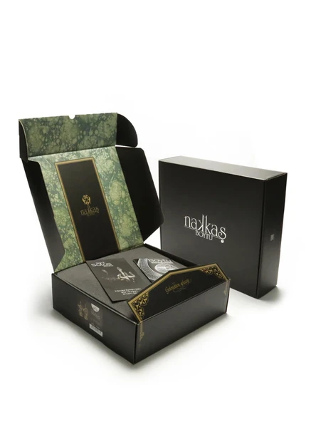 ZARİF SÜLÜS BOYTU ORTA BOY GÜMÜŞ RENK BİBLO - 7