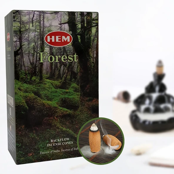 FOREST ORMAN BACK FLOW GERİ AKIŞ TÜTSÜ 10 LU