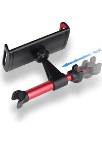 Araç Koltuk Başlığı Arkası 360 Derece Ipad Tablet Telefon Tutucu  - A18 - 4