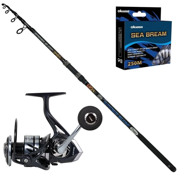 Kendo Spider 390cm - Remixon Bluepower 6000 Surf Olta Seti