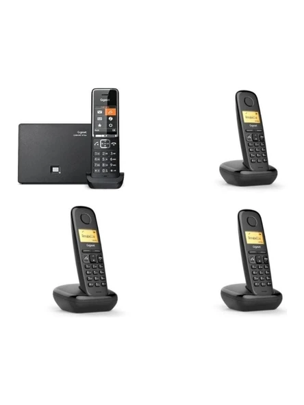 Gigaset C550 Ip 4 Dahili Dect Kablosuz Telefon Santrali - Resim 3