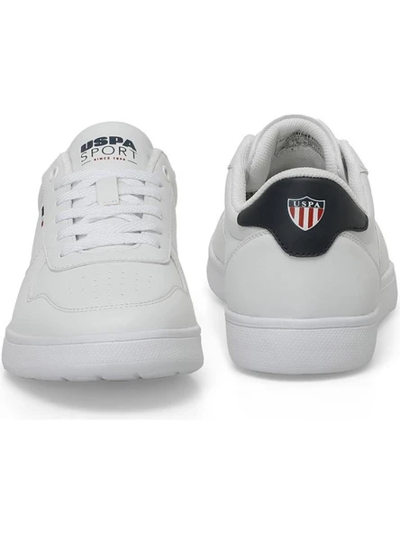U.S.POLO ASSN THUNDER 5FX BEYAZ COMFORT CASUAL GÜNLÜK SPOR AYAKKABISI - Resim 7