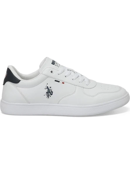 U.S.POLO ASSN THUNDER 5FX BEYAZ COMFORT CASUAL GÜNLÜK SPOR AYAKKABISI - Resim 3