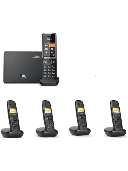 Gigaset C550 Ip 5 Dahili Dect Kablosuz Telefon Santrali