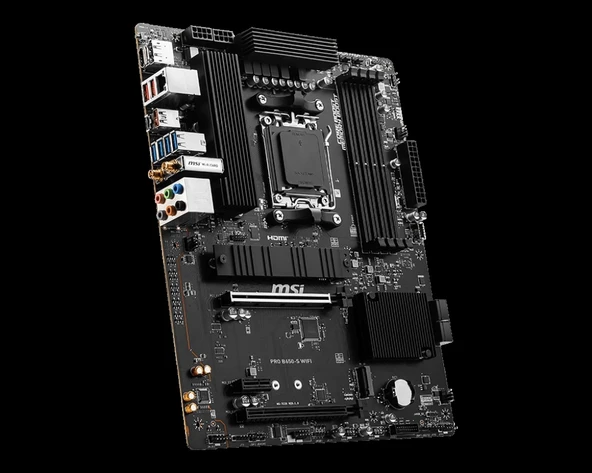 MSI PRO B650-S WIFI DDR5 7200(OC)MHz HDMI DP M.2 ATX AM5 - 4