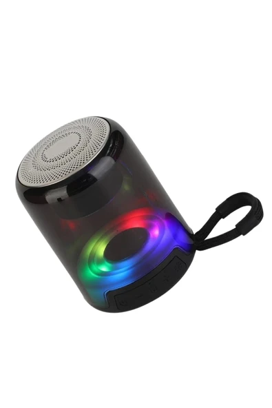 Acl 5.3V Bluetooth RGB Işıklı TF/U-DISK/Aux Destekli Bluetooth Hoparlör ACS-9 - 3