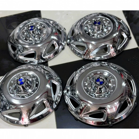 MASTER-DUCATO-DALLİ-JUMPER 16'' İNÇ KROM JANT KAPAĞI 4 ADET 4 KOLLU M.F. - 2