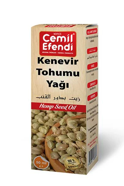 Kenevir Tohumu Yağ 50 Ml. - 2