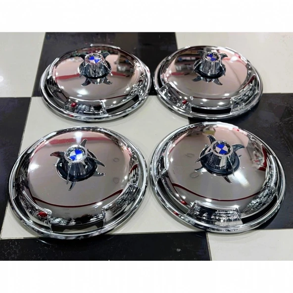TRANSİT TEK TEKER -JUMBO-SPRİNTER-GRAFTER 16'' İNÇ KROM JANT KAPAĞI 4 ADET (MUSTANG .F.)