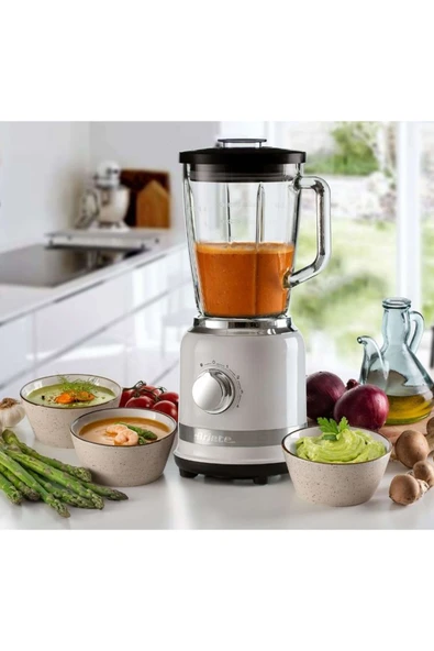 ARIETE 0585/01 MODERNA BLENDER BEYAZ - Resim 4
