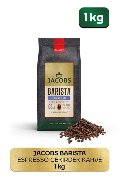 Jacobs Barista Editions Çekirdek Kahve Espresso ( 1 Kg X 2)