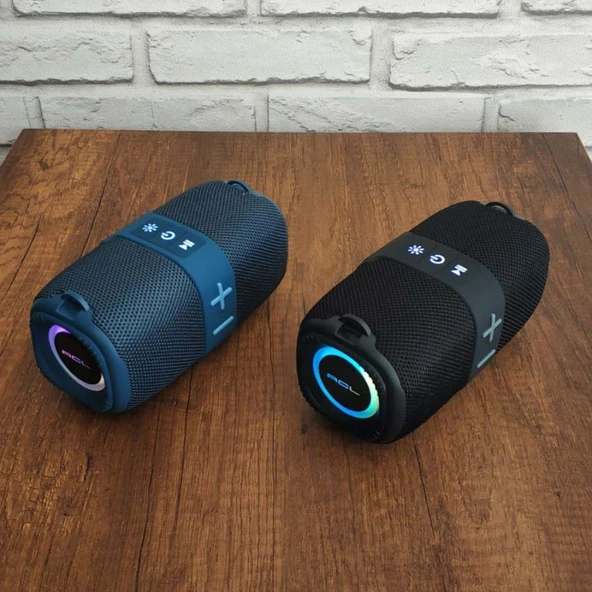 Acl 5.3V Bluetooth Kumaş Dokulu Su Geçirmez Bluetooth Hoparlör ACS-13 - 3