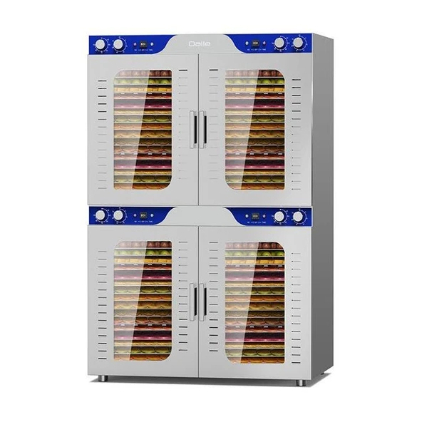 Dalle SS-64J Paslanmaz Çelik Gıda ve Meyve Kurutma Makinesi 64 Tepsi