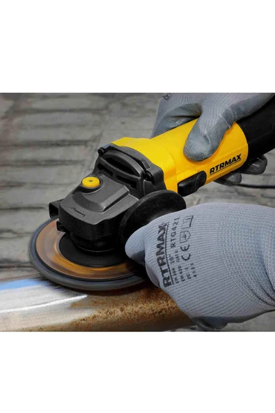 Rtrmax Rtm1095 Avuç Taşlama 125 mm. 950W Devir Ayarlı - 9