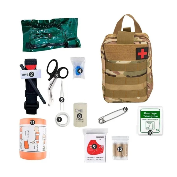 Single Sword İthal İlk Yardım Çantası 12 Parça - 5