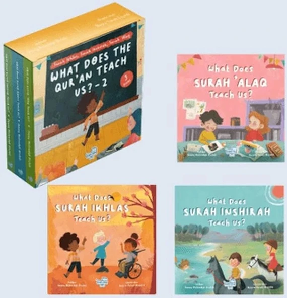 What Does The Qur’an Teach Us?-2 İngilizce Mini Meal Seti 2 (3 Kitap)