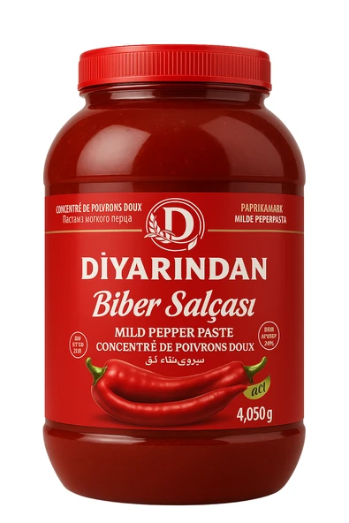 Diyarından Acı Biber Salçası 4.050 Gr