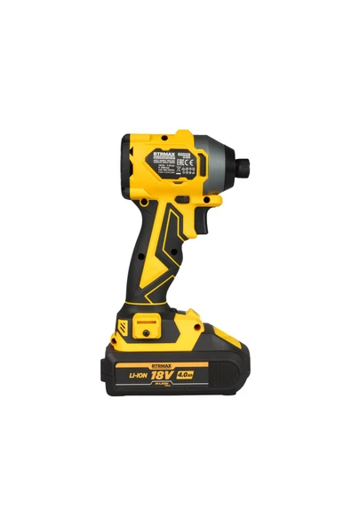Rtrmax Rtx3050 Akülü Torklu Vidalama Kömürsüz 230Nm 2x4 Ah Plus Akü Hızlı Şarj  X-Lion - 3