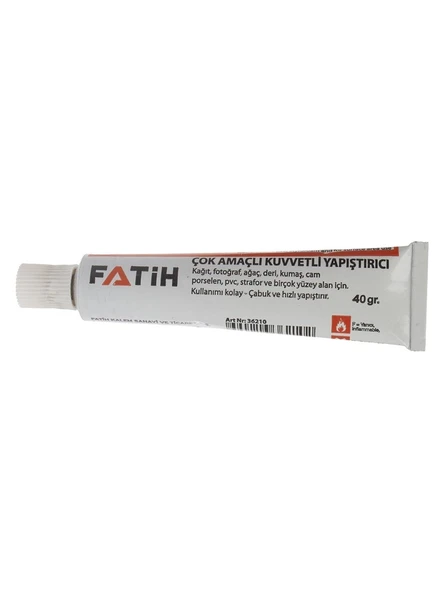 Fatih Çok Amaçlı Kuvvetli Yapıştırıcı 40 gr