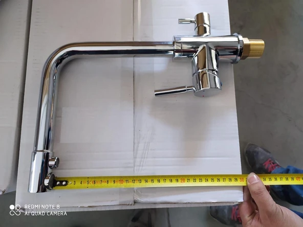 Gms Mozaik Altın Arıtma Eviye Mutfak Bataryası BK233-A - Resim 2