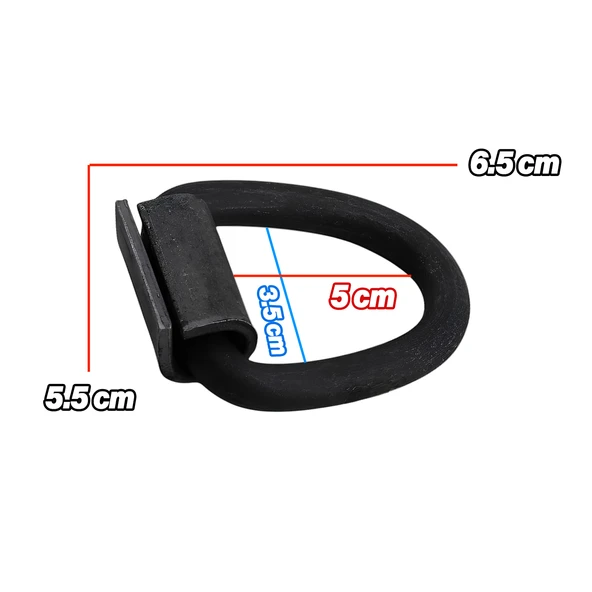 Roro Sallama Halkası Kaynak Klipli Karoser Römork Dorse Yük Sabitleme Metal Halka Bağlama Kancası 4 Adet - 2