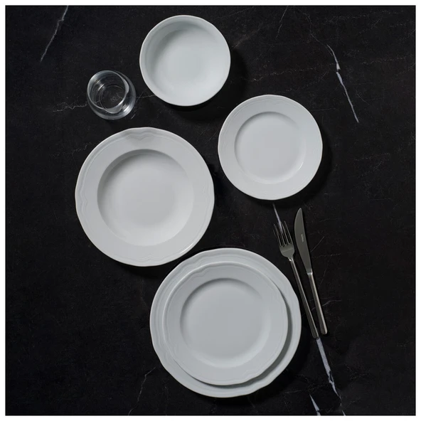 Güral Porselen Venedik 20 Parça 4 Kişilik Yemek Takımı