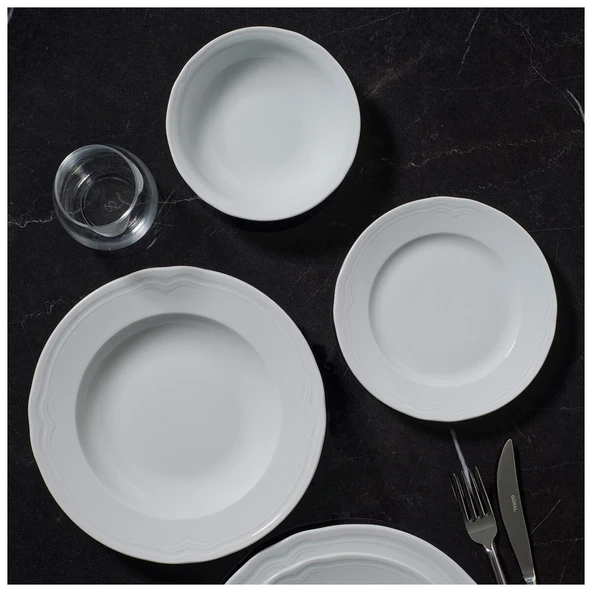 Güral Porselen Venedik 20 Parça 4 Kişilik Yemek Takımı - 3