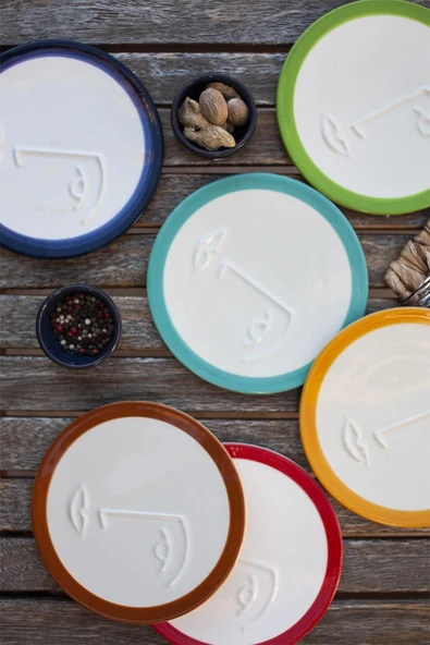 Face Colorfull 6lı Pasta Seti 15 Cm.