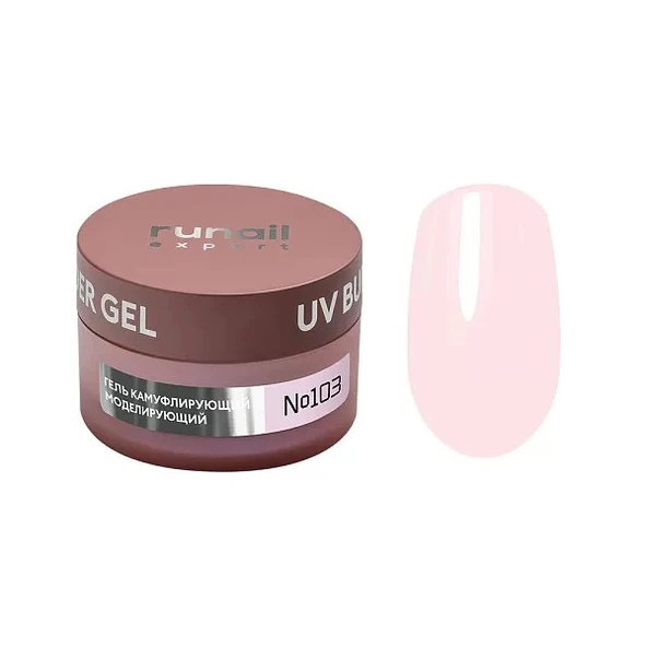 Runail Expert Protez Tırnak Jeli UV Gel Soluk Pembe 15Gr. 103
