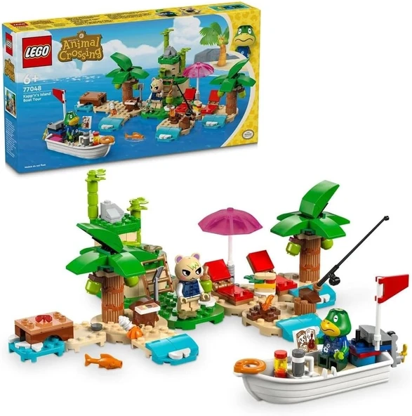 LEGO ® Animal Crossing™ Kapp'n Ada Tekne Turunda 77048 - 6 Yaş ve Üzeri İçin Yapım Seti (233 Parça)