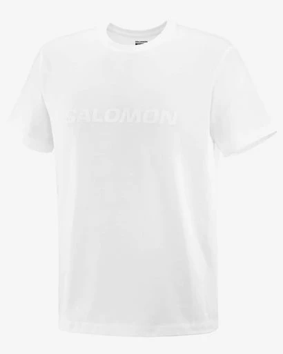 Salomon Big Logo Tee Men Erkek T-Shirt LC252 Erkek Tişört - Resim 5
