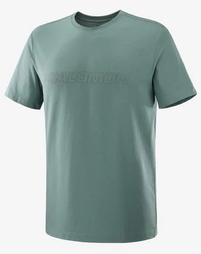Salomon Big Logo Tee Men Erkek T-Shirt LC252 Erkek Tişört