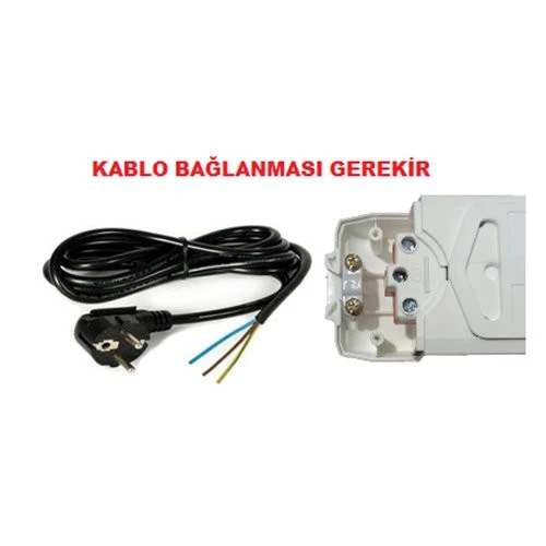 Nilson Altılı Anahtarlı Klemensli Grup Priz 56131100 - 2