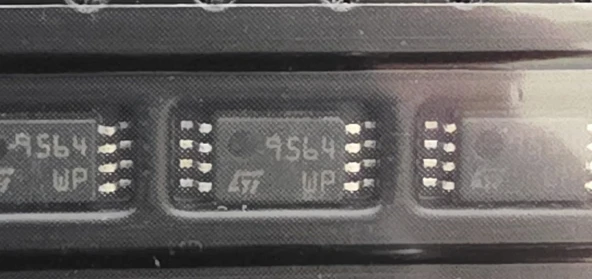 STMicroelectronics M95640-WDW6TP EEPROM Hafıza Entegresi 20 Adet - Resim 2