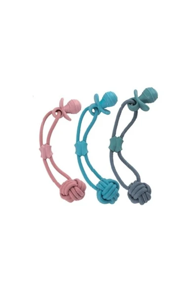 Eastland İpli Tpr Köpek Çiğneme Oyuncağı Emzik 38 cm