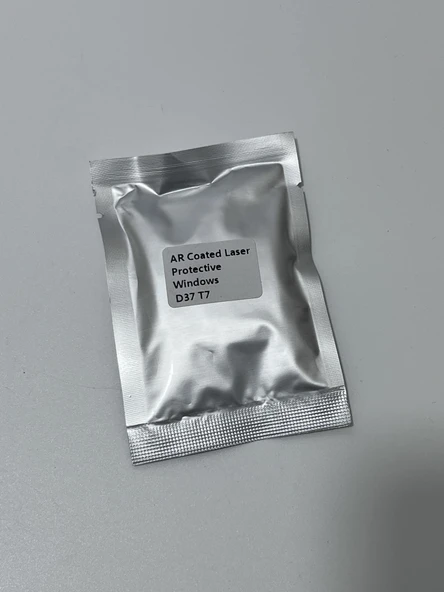 D37 T7 Ar Kaplamalı Lazer Kaynak Lens Koruma Camı 1 Adet - Resim 4
