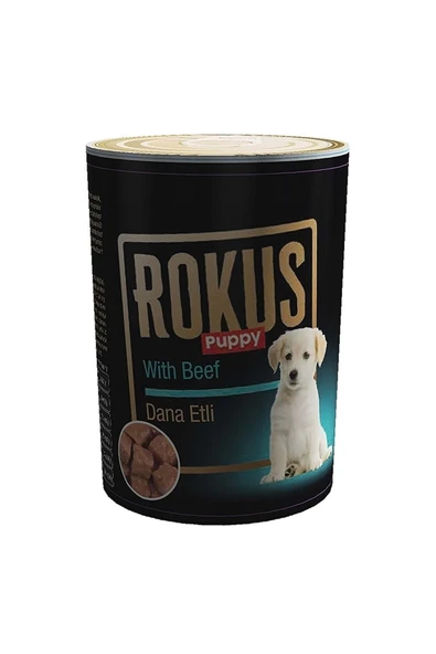 Rokus Yavru Köpek Konserve Maması 410 G