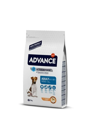 Advance Tavuklu Yetişkin Küçük Irk Köpek Maması 3 Kg