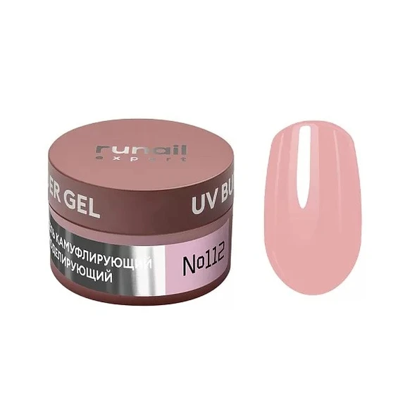 Runail Expert Protez Tırnak Jeli UV Gel Nude Mercan Bej 15Gr. 112 ürün görseli