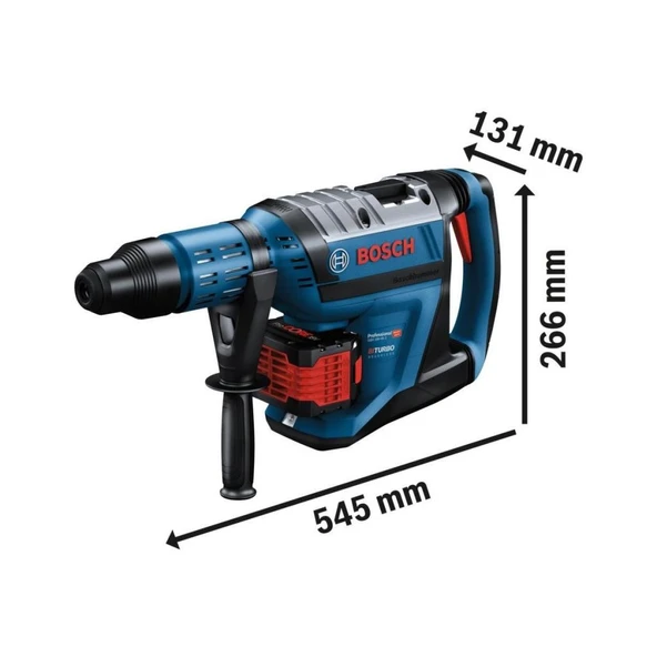 Bosch Profesyonel Gbh 18V-45C Akülü Kırıcı Delici 2x8 A Biturbo - 2