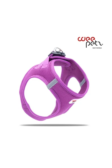 Tailpetz Air-Mesh Harness Köpek Göğüs Tasması Large Mor