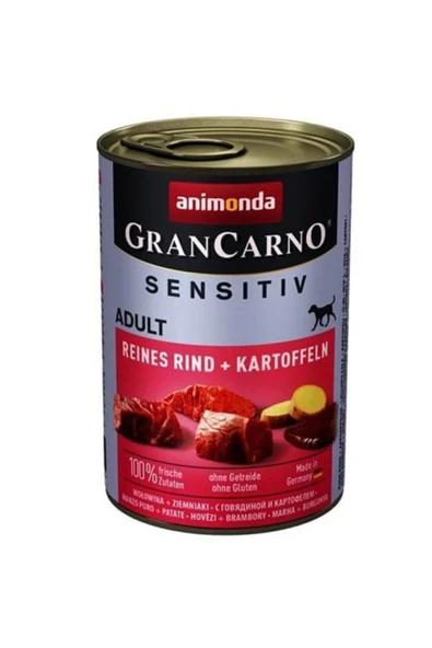 Animonda Sensitive Sığır Etli Patatesli Köpek Konservesi 400 Gr