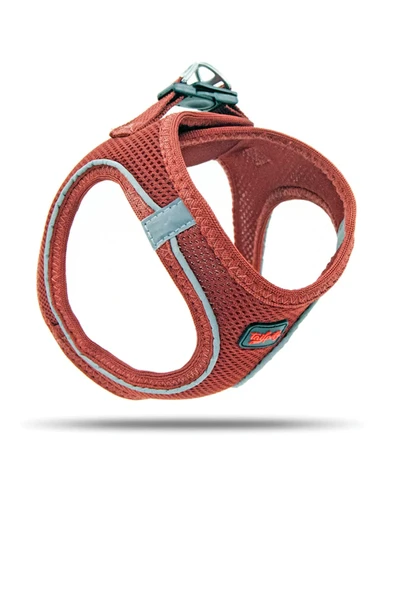 Tailpetz Air-Mesh Harness Köpek Göğüs Tasması 3XSmall Bordo