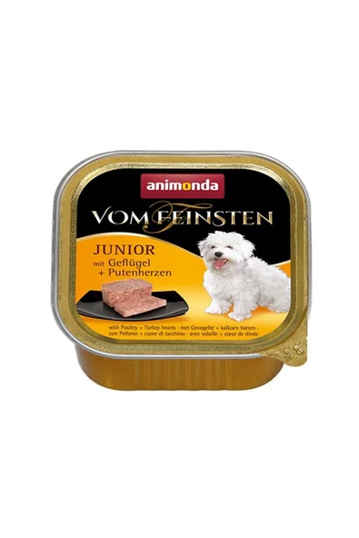 Animonda Kümes Hayvanlı&Hindi Yürekli Yavru Köpek Konservesi 150 Gr